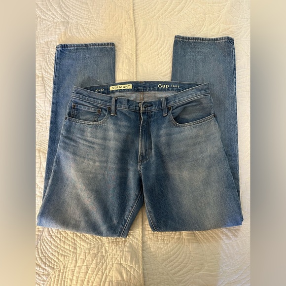 Men’s GAP Straight Leg Jeans - Picture 1 of 12